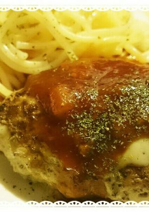 チーズハンバーグ♪-レシピのメイン写真