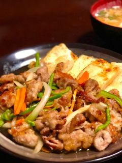 豚こまと木綿豆腐の南蛮漬け-レシピのメイン写真