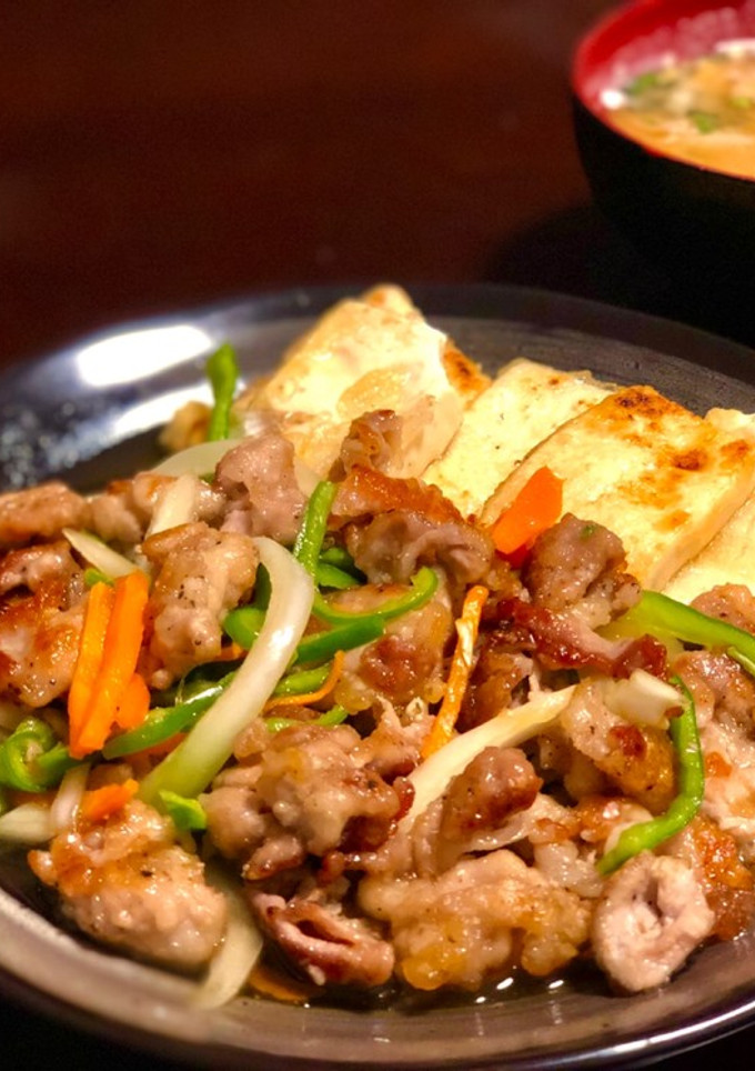 豚こまと木綿豆腐の南蛮漬け-レシピのメイン写真