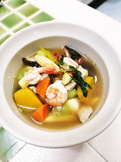 【タイ料理】ゲーンリアン/海老味噌スープ-レシピのメイン写真