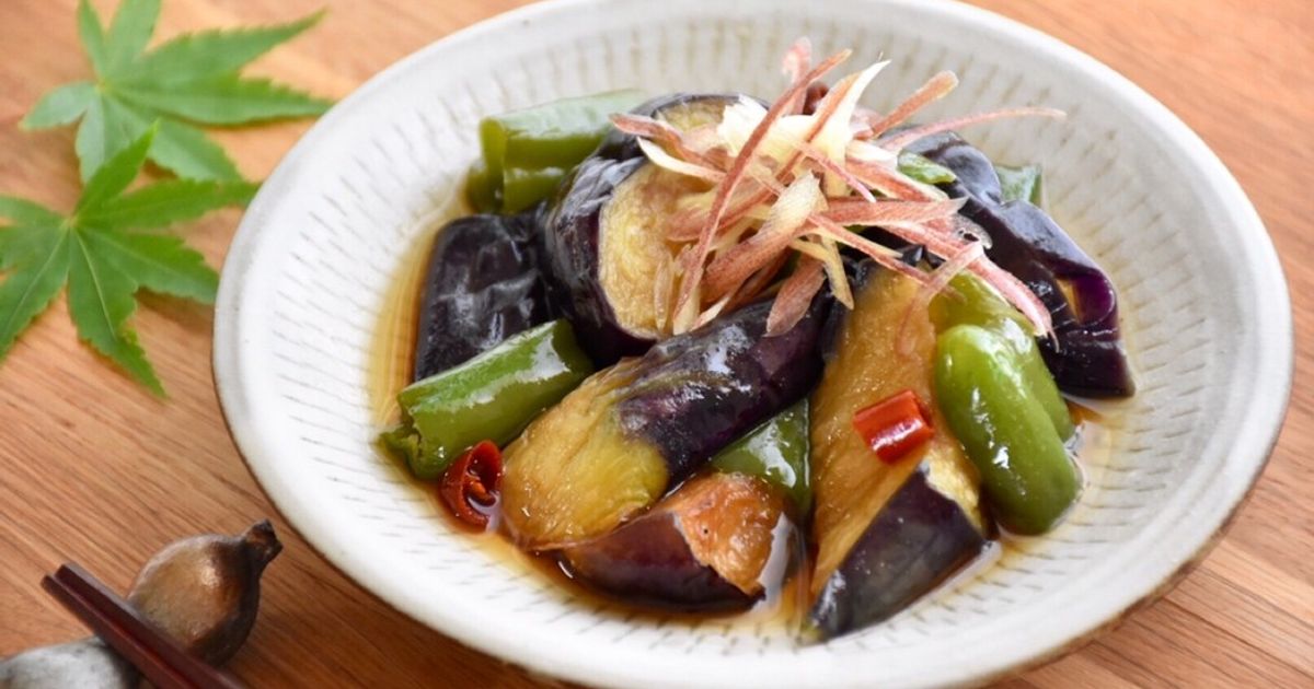 茄子とピーマンの煮付け by ローズの料理 【クックパッド】 簡単