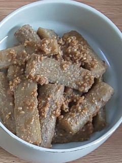 たたきゴボウの胡麻和え-レシピのメイン写真