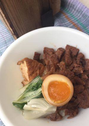 ビーガン魯肉飯⦿大豆ミートを使用-レシピのメイン写真