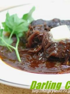 牛スネ肉のワイン煮込み-レシピのメイン写真