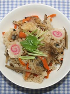 簡単☆乾燥あさりと乾燥野菜の炊き込みご飯-レシピのメイン写真