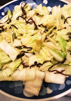 キャベツと塩昆布【簡単】-レシピのメイン写真