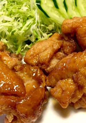 学校給食＊鶏肉のレモン煮-レシピのメイン写真