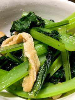 一瞬で小松菜の煮浸し!-レシピのメイン写真
