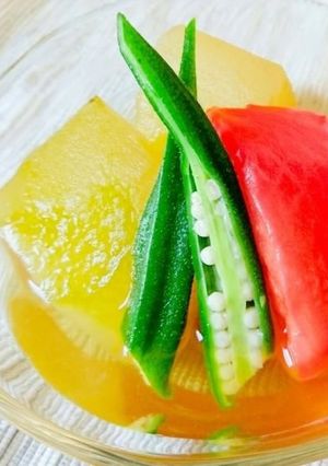 薬膳☆ひんやり冬瓜の夏おでん-レシピのメイン写真