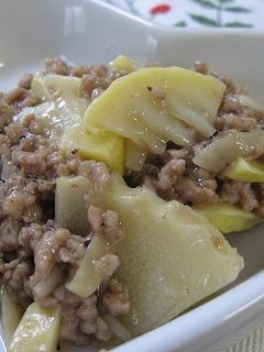 ★筍と挽肉のまったり炒め★-レシピのメイン写真