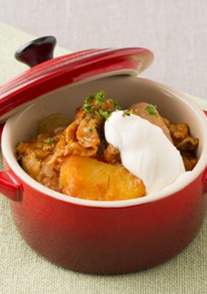 豚肉とじゃがいものトマト煮-レシピのメイン写真