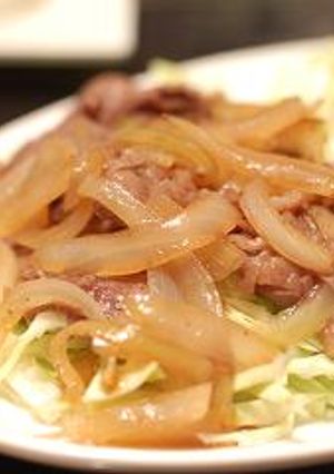 牛肉と玉ねぎの甘炒め。-レシピのメイン写真