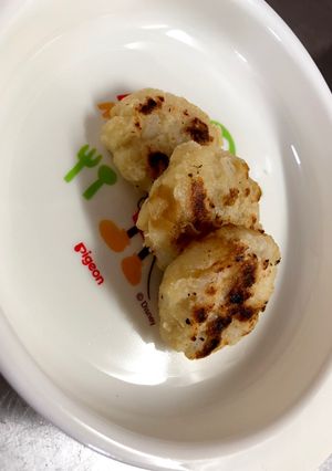 離乳食 手づかみ 豆腐と野菜のおやき-レシピのメイン写真