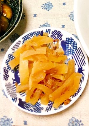 沢庵のきんぴら-レシピのメイン写真
