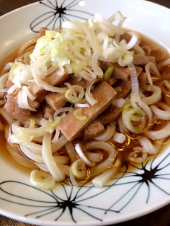 冷やしきつね讃岐うどん♪電子レンジで-レシピのメイン写真