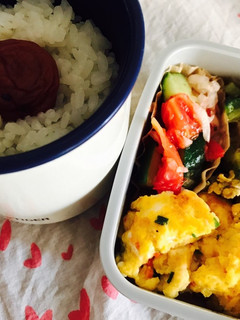 ゴーヤチャンプル弁当-レシピのメイン写真