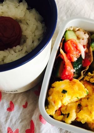 ゴーヤチャンプル弁当-レシピのメイン写真