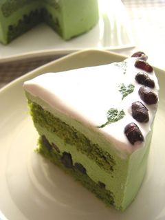 抹茶のムースケーキ-レシピのメイン写真