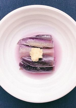 だしまろ酢でなすの酢の物　-レシピのメイン写真