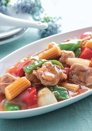 レンジで簡単！うまだし酢豚-レシピのメイン写真