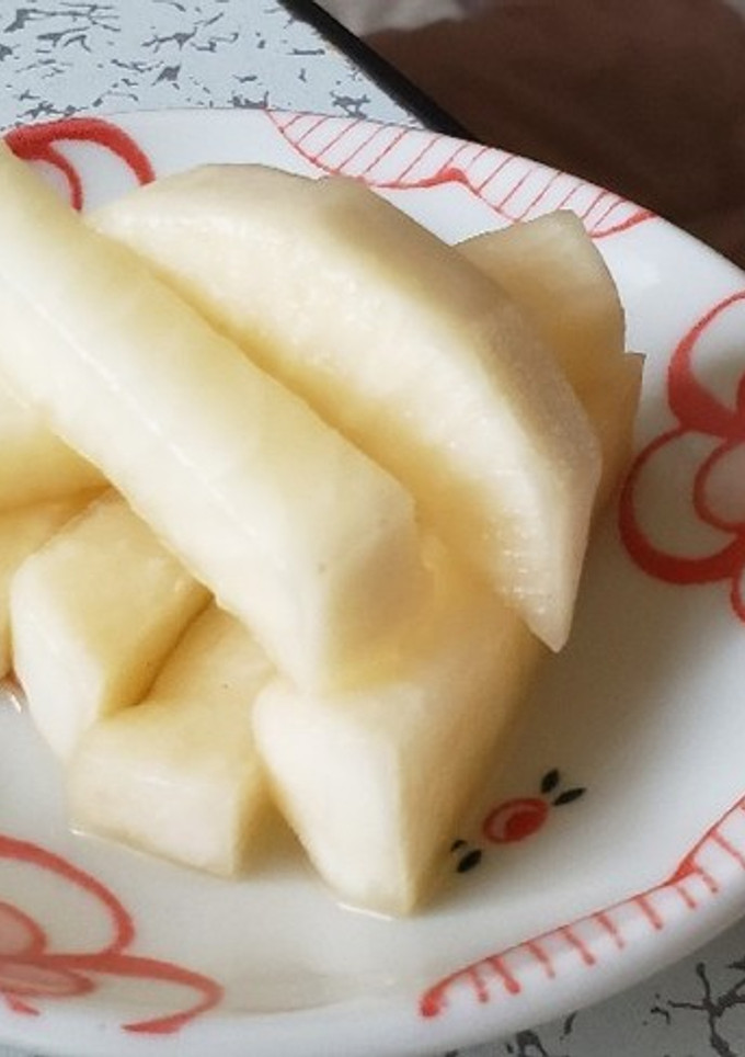 超簡単!だしまろ酢でさっぱり大根のお漬物-レシピのメイン写真