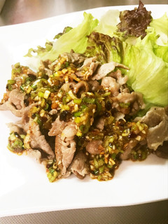具沢山ねぎダレで豚肉炒め-レシピのメイン写真