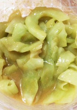 白瓜の味噌和え-レシピのメイン写真