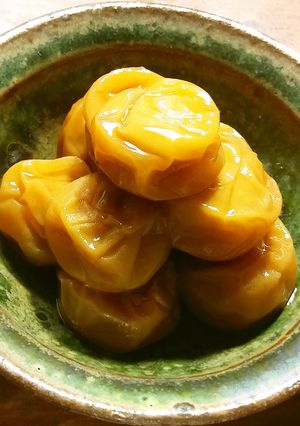 完熟小梅　梅干し　塩分8％　作り方-レシピのメイン写真