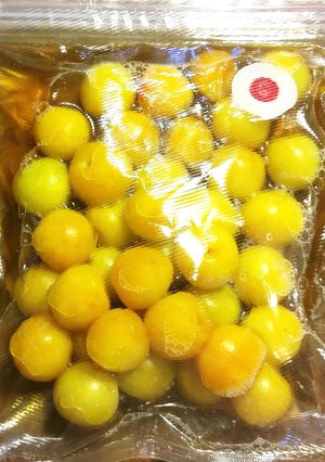 完熟小梅シロップ漬け　甘さかなり控えめ-レシピのメイン写真