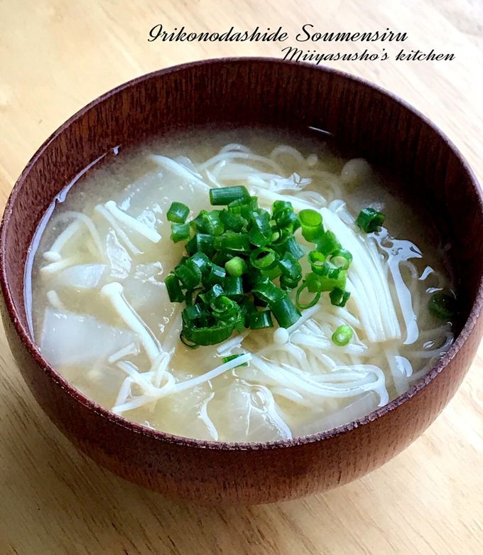いりこ出汁で素麺汁-レシピのメイン写真