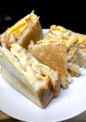 簡単！ホットサンド-レシピのメイン写真