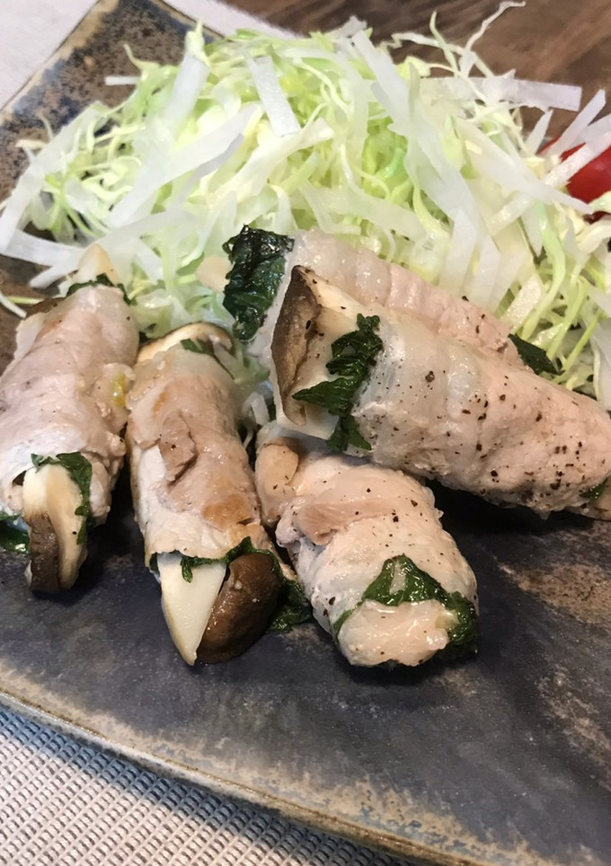 巻いて焼くだけ☆エリンギ豚肉巻き-レシピのメイン写真