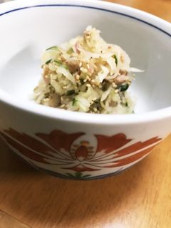 子ども大好き!大根とシーチキンの酢の物-レシピのメイン写真
