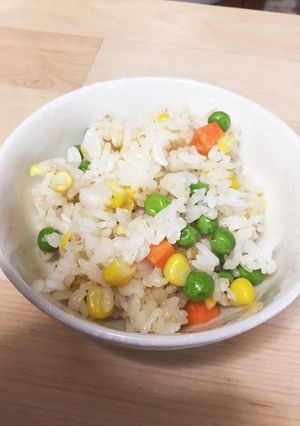 時短！簡単！洗い物少ない！炒飯風混ぜご飯-レシピのメイン写真