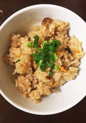 1歳児とポン酢の炊き込みご飯-レシピのメイン写真