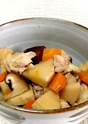 筑前煮の煮汁-レシピのメイン写真