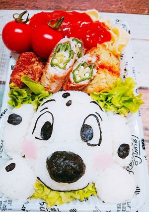 101匹わんちゃん♪♪キャラ弁♪♪-レシピのメイン写真