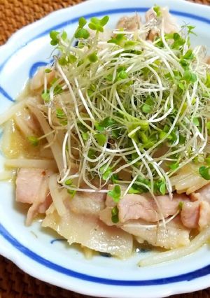 塩レモンダレ豚炒め & 豚丼-レシピのメイン写真