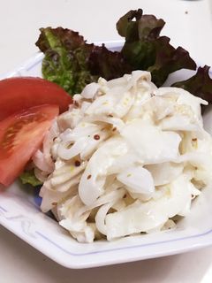 新たまねぎとササミのマヨマスタードサラダ-レシピのメイン写真
