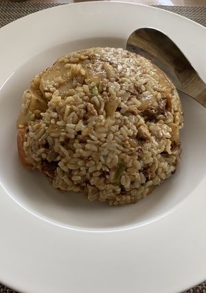 カレーの残りで作るカレーチャーハン-レシピのメイン写真