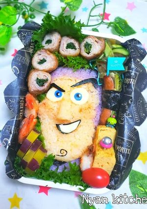 トイ･ストーリー『バズ』弁当★キャラ弁-レシピのメイン写真