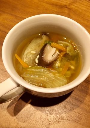 1歳〜！子どもと一緒に作れるレタススープ-レシピのメイン写真