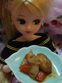 リカちゃんサイズ♡千葉 落花生の煮豆ꕤ*-レシピのメイン写真