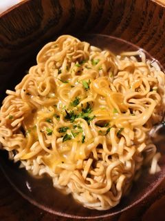 おやつラーメン●チーズかけラーメン-レシピのメイン写真
