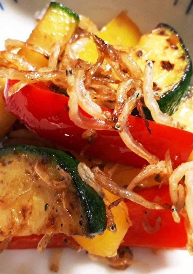 常備菜　じゃこと夏野菜炒め-レシピのメイン写真