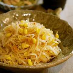 รูปของ キムチの素で♪豆もやしのさっぱりナムル