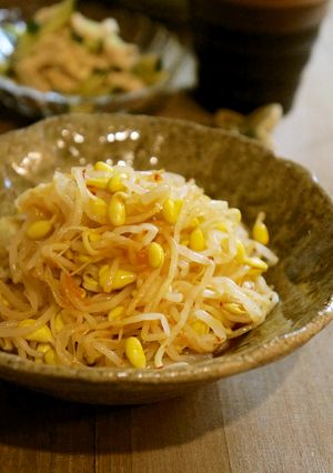 キムチの素で♪豆もやしのさっぱりナムル-レシピのメイン写真