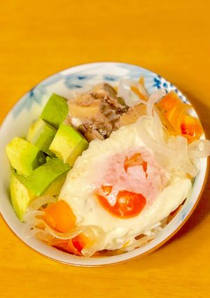サバ缶糖質オフ☆ダイエットサラダ丼-レシピのメイン写真