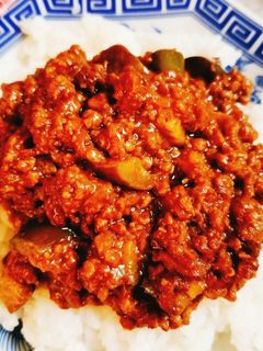 なすとトマトのキーマカレー-レシピのメイン写真