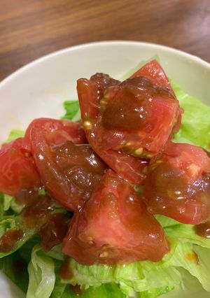 梅とわさびのドレッシング 胡麻油の香り-レシピのメイン写真